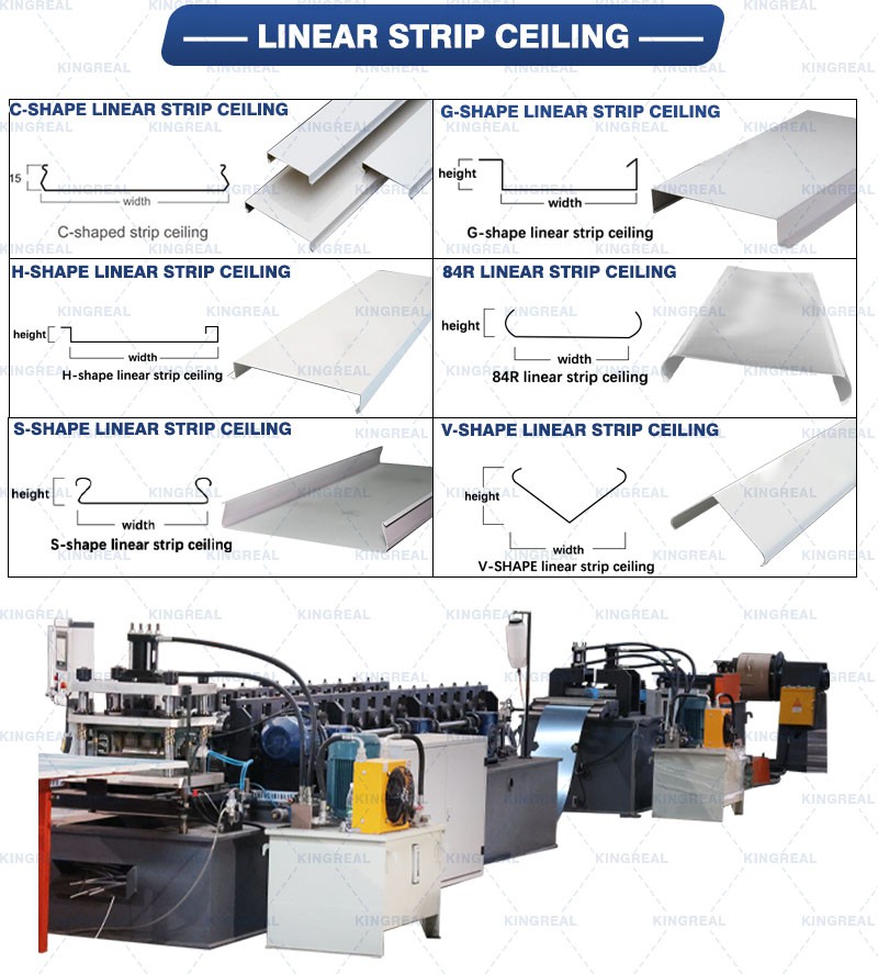 linear ceiling panels making machine linear ceiling panels making machine