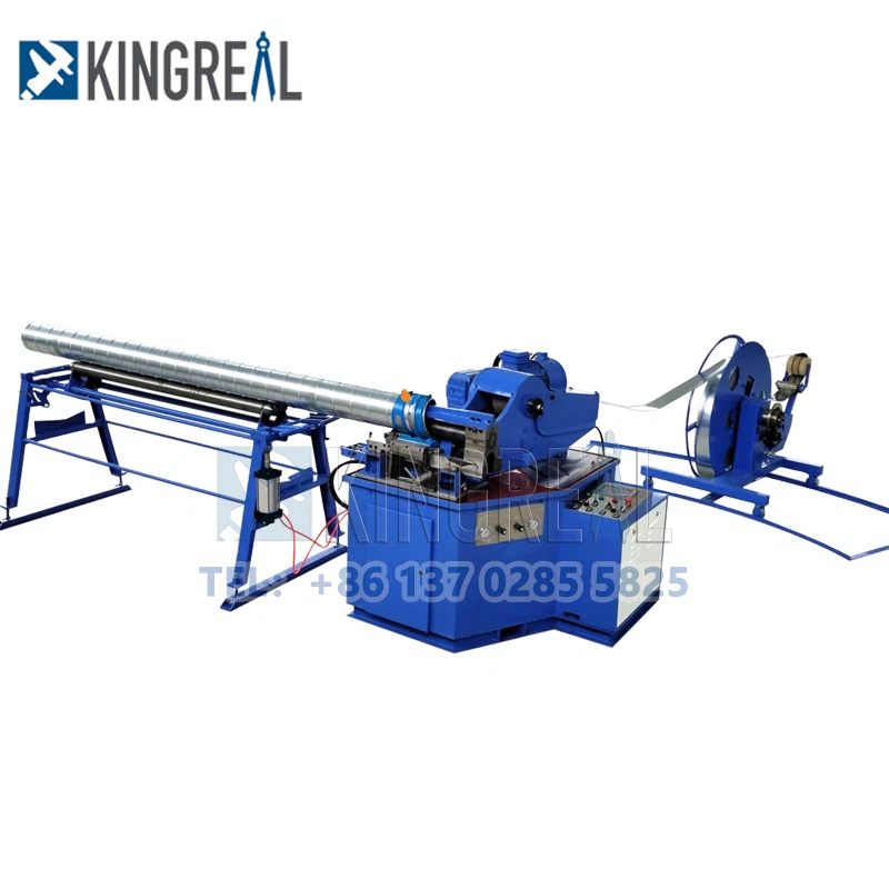 hvac spiral duct machine