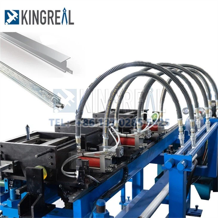 Cross Tee Roll Forming Machine With Chain Drive