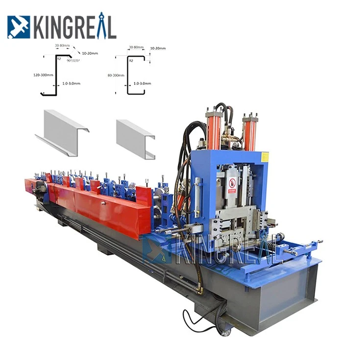 Full Auto CZ Purlin Roll Forming Machine