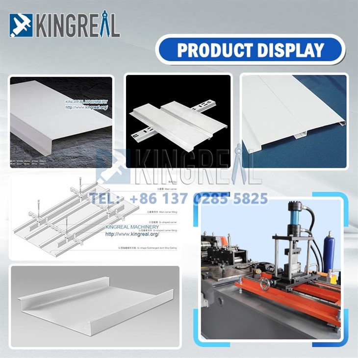 4-G-shape Aluminum Linear Ceiling Production Line