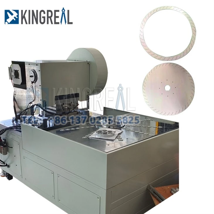 High Speed Blower Wheel Cap Punching Machine