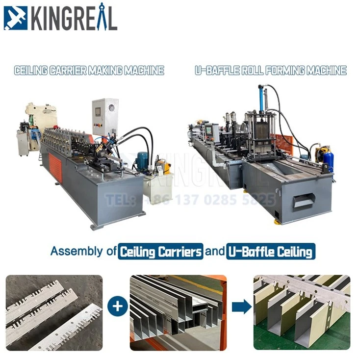 2-Metal 50 vice keel ceiling making machine
