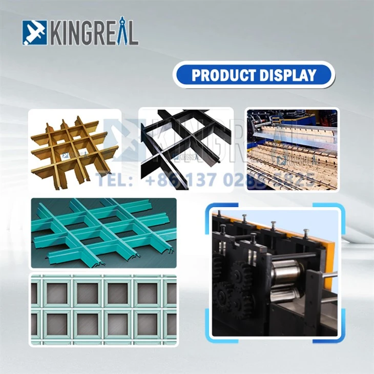 3- Grilliato ceiling roll forming machine