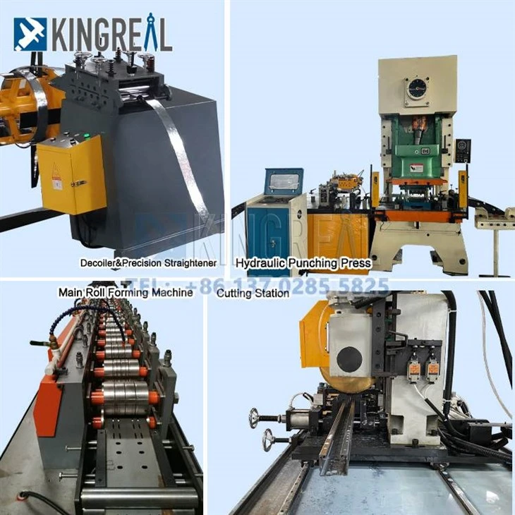 -Rack Upright Making Machine