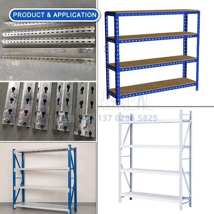 5-shelf angle post roll forming machine