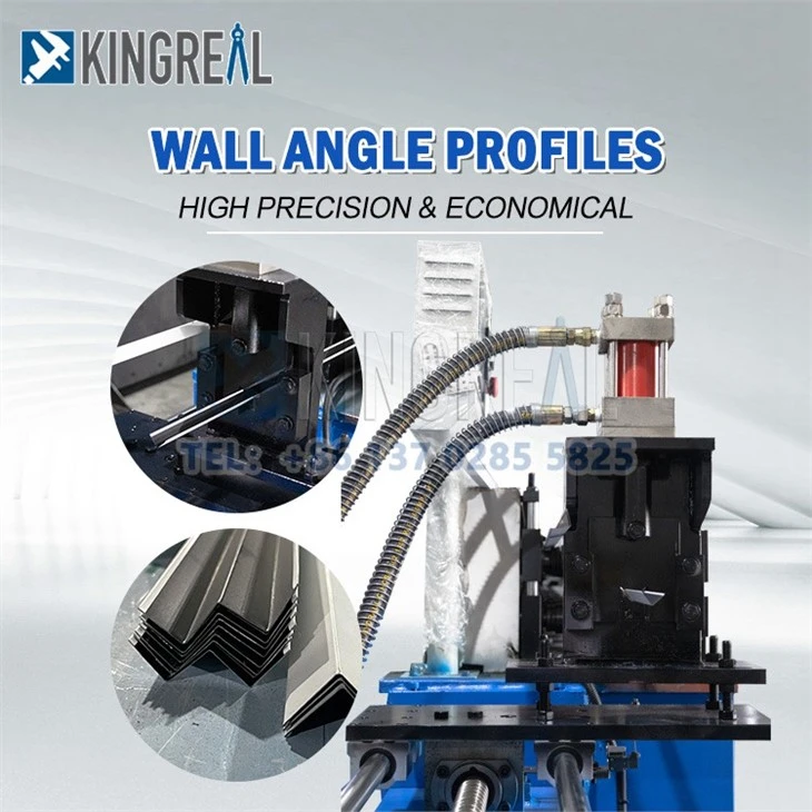Steel Profile Wall Angle Channel Roll Forming Machine
