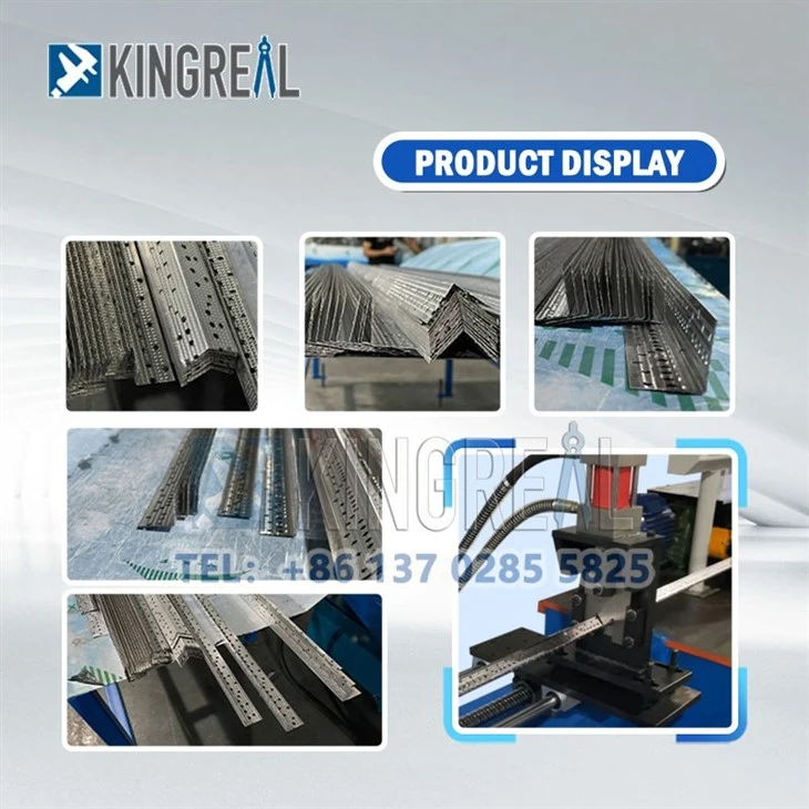 Wall Angle Roll Forming Machine With Punch