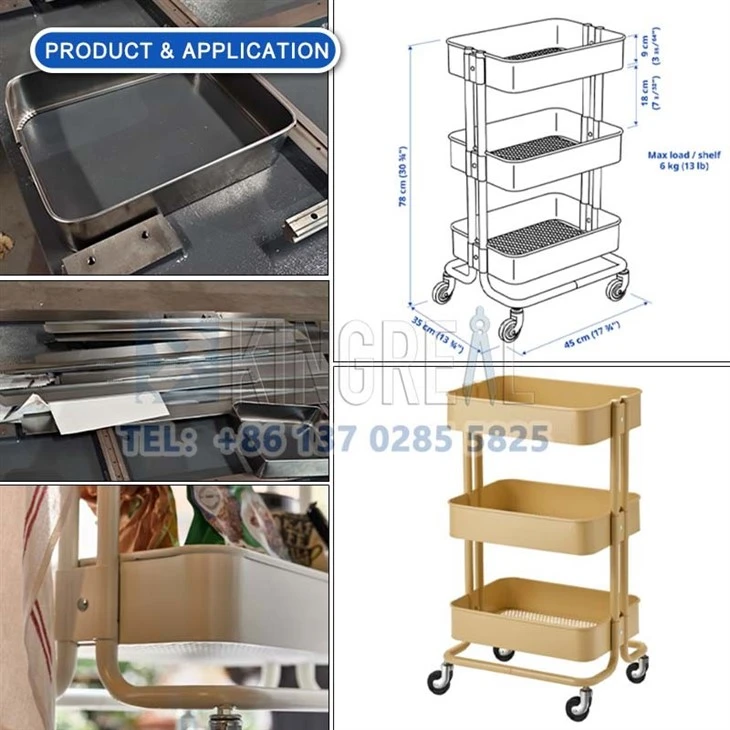 Customized Design Metal Shelf Panel Roll Forming Machine