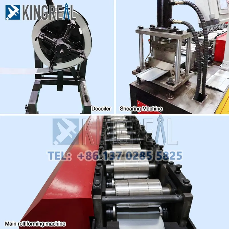 Damper Blade Roll Forming Machine factory