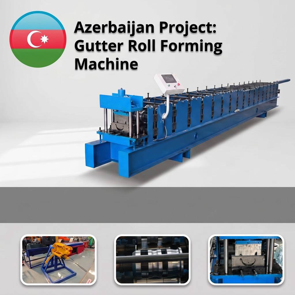 gutter roll forming machine gutter roll forming machine