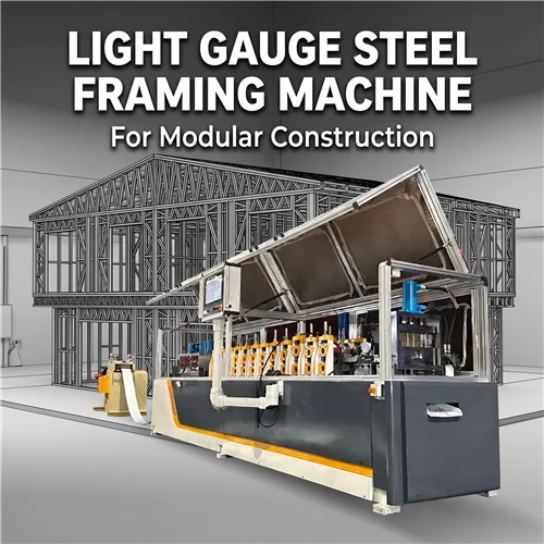 Light Gauge Steel Framing Machine For Modular Construction