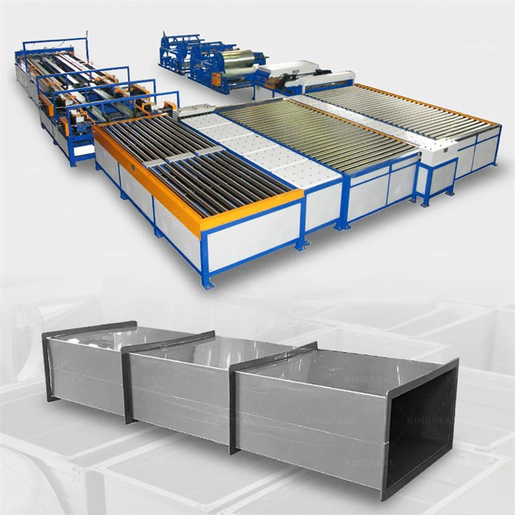 AC Duct Roll Forming Machine