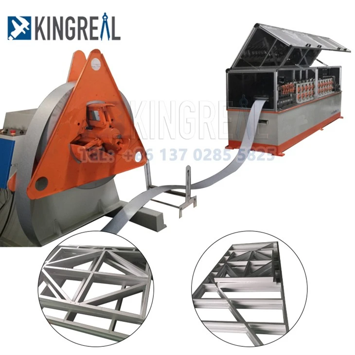 C/Hat-Shape Light Gauge Steel Framing Roll Forming Machine