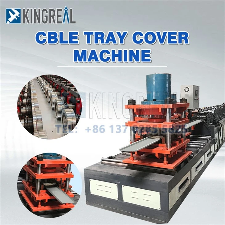 3-cable tray cover forming machine