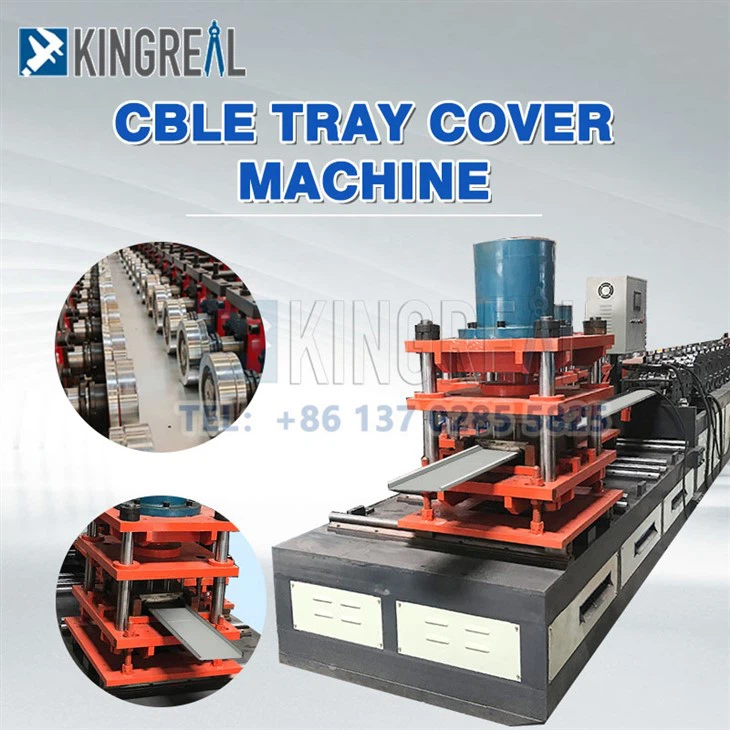 4-cable tray cover forming line