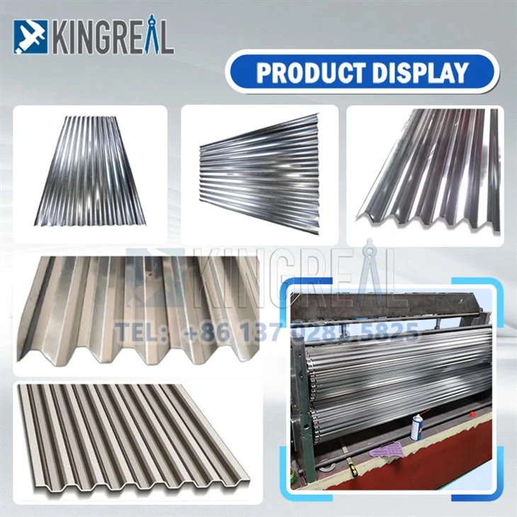 3-corrugated galvanized sheet metal equipment