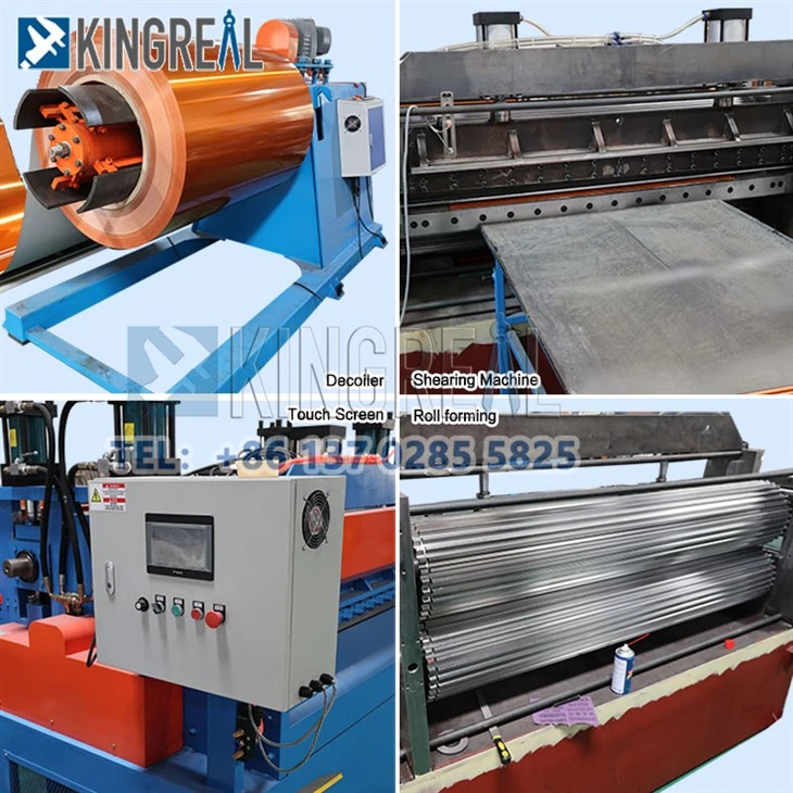 5-Corrugated Core Metal Making Machine