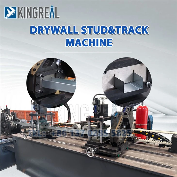 5-Drywall Metal stud&track making machine