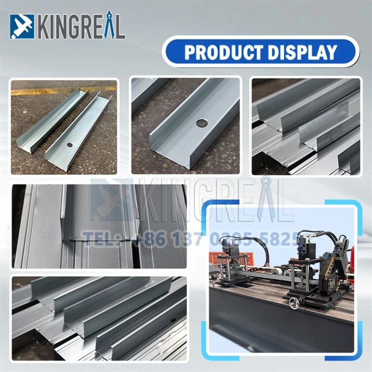 2-Drywall metal stud&track roll forming machine