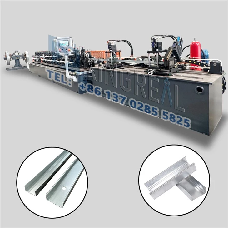 4-KINGREAL Metal drywall stud&track production line