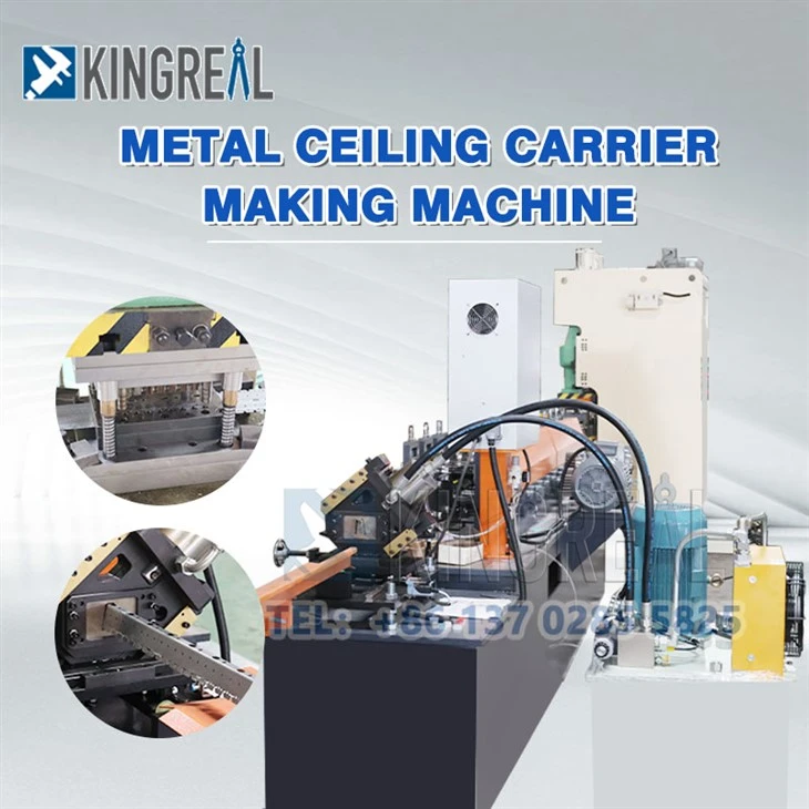 3-Aluminum Linear strip ceiling roll former