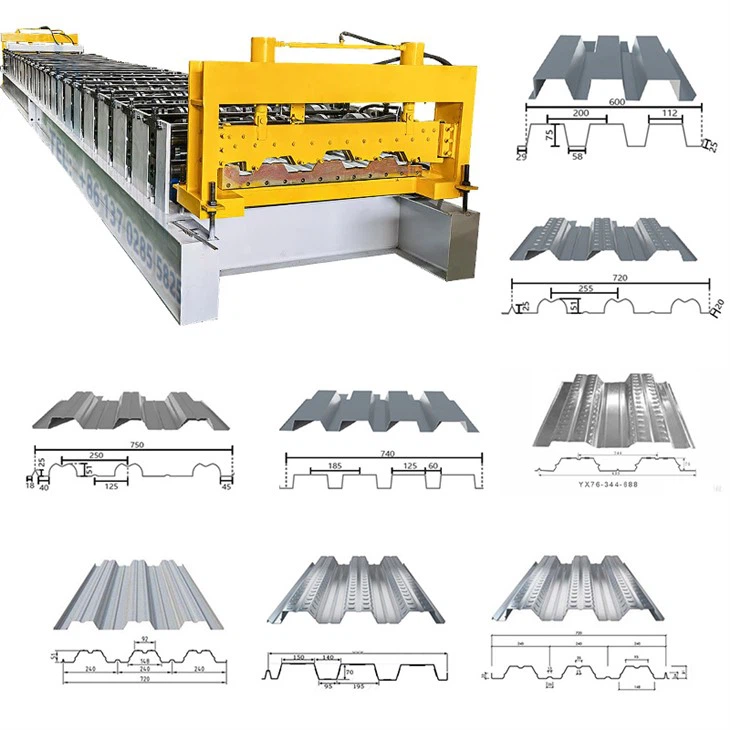 Metal Decking Roll Forming Machine