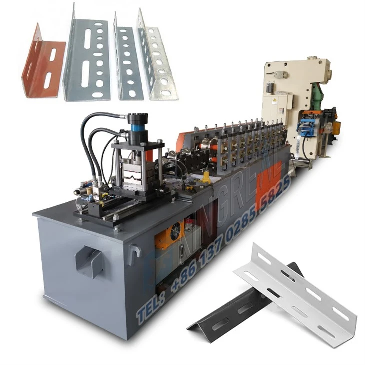 Shelving Slotted Angle Making Machine