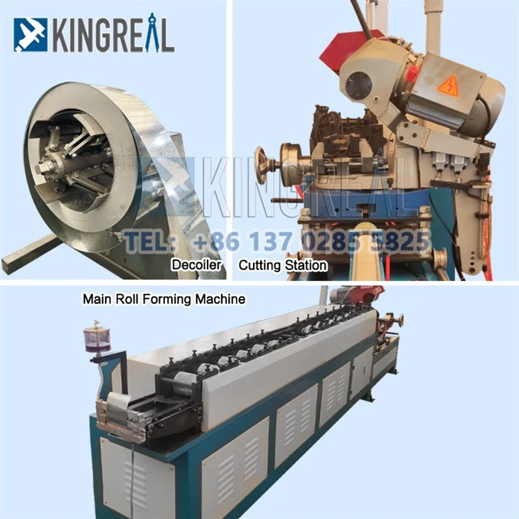 TDF Flange Air Duct Roll Forming Machine