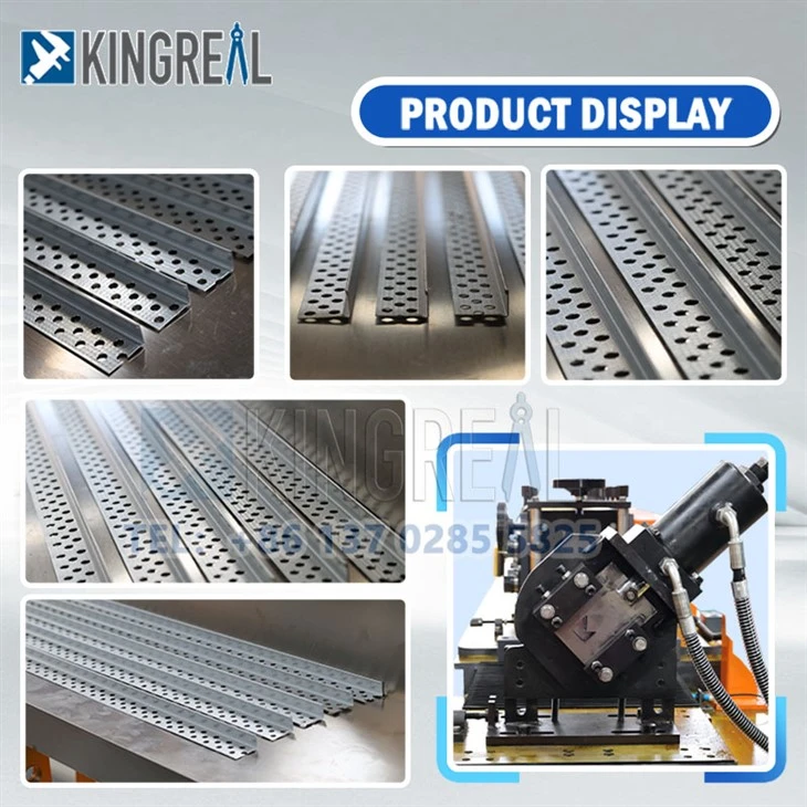 Wall Angle Roll Forming Machine With Punch