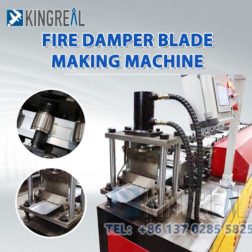Damper Blade Roll Forming Machine- Damper Blade Roll Forming Machine-