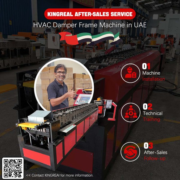 Curtain Fire Damper Machine Curtain Fire Damper Machine