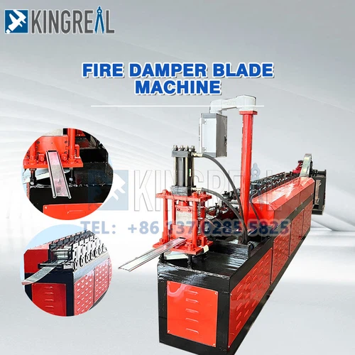 2-Curtain Fire Damper Machine 2-Curtain Fire Damper Machine
