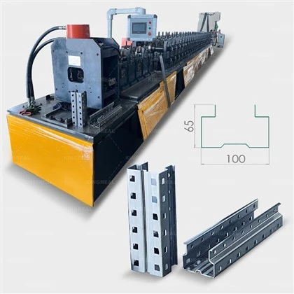 Shelf Rack Upright Post Making Machine